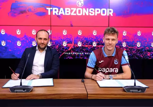 Trabzonspor, Serdar Saatçı için imza töreni düzenledi