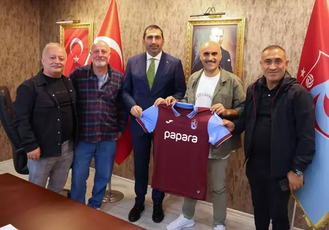 Temel Film Ekibi Trabzonspor'u Ziyaret Etti