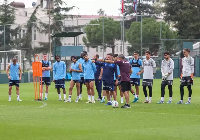 Trabzonspor, Başakşehir Maçı Hazırlıklarını Sürdürüyor