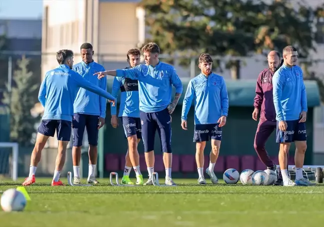 Trabzonspor, Bodrum FK Maçı Hazırlıklarını Sürdürüyor