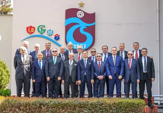 Süper Lig Şampiyon Kulüplerinin Divan Temsilcileri Trabzonspor'da Buluştu