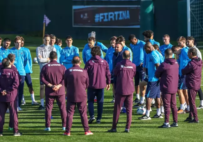 Trabzonspor, Galatasaray Maçına Hazırlıklarına Başladı