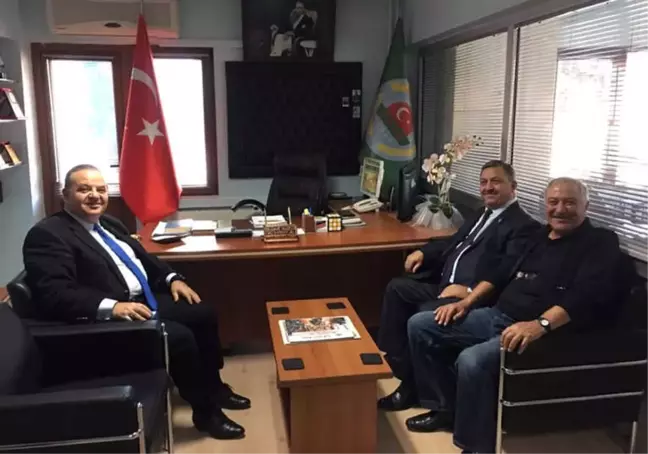 Kaymakam Yıldız'dan Baştuğ'a Ziyaret