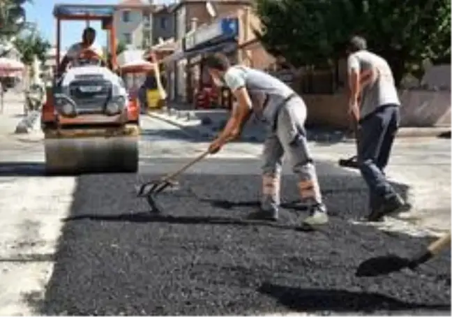 Tepebaşı'nda üst yapı çalışmaları sürüyor