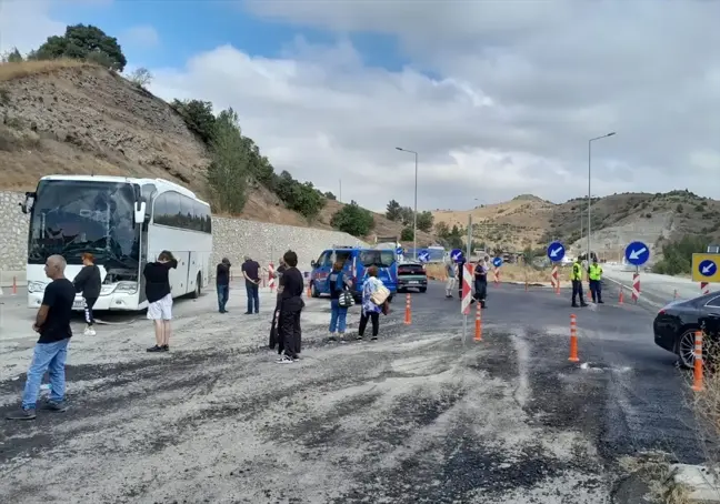 Amasya'da Zincirleme Trafik Kazası: 1 Yaralı