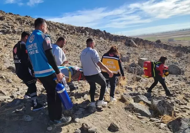 Niğde'de ava giden kişi rahatsızlandı