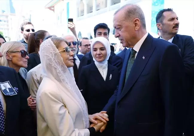 Cumhurbaşkanı Erdoğan, Özer Uçuran Çiller'in cenaze törenine katıldı