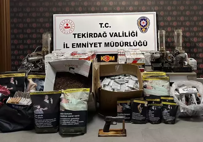 Tekirdağ'da Kaçakçılık Operasyonu: 10 Şüpheli Yakalandı