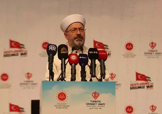 Diyanet İşleri Başkanı Erbaş,