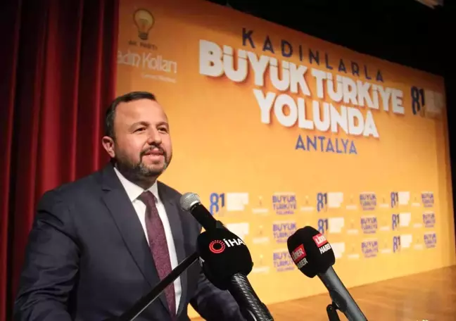 Son dakika haberi... AK Parti Antalya İl Başkanı Taş: 