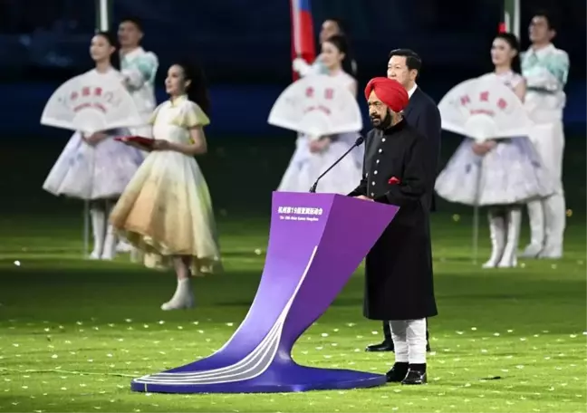 Hangzhou'da düzenlenen 19. Asya Oyunları sona erdi