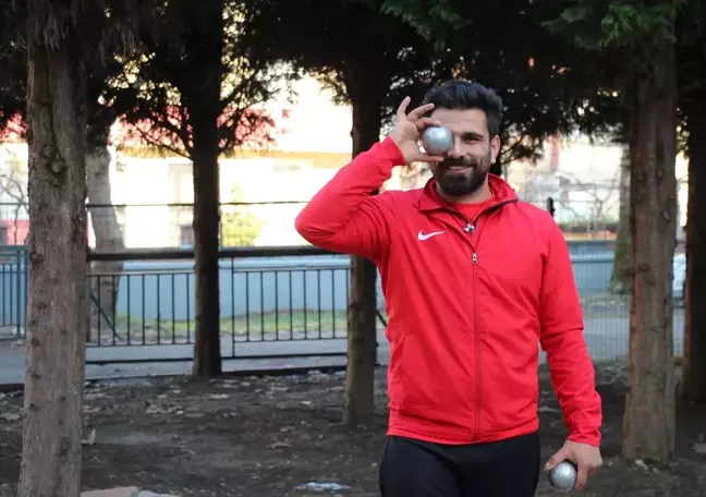 Milli sporcu Faik Dursun Öztürk dünya şampiyonluğuna göz koydu