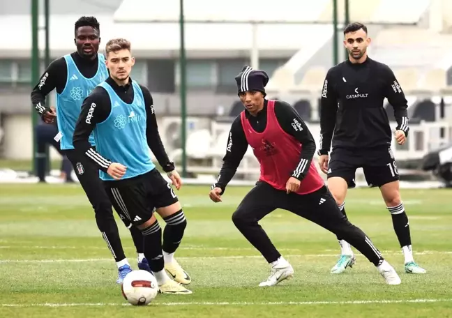 Beşiktaş, Galatasaray derbisi için hazırlıklarını sürdürdü