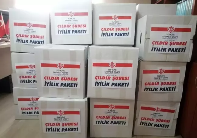 Çıldır İlçe Müftülüğü Ramazan Kolileri Yardıma Muhtaç Vatandaşlara Ulaştırıyor