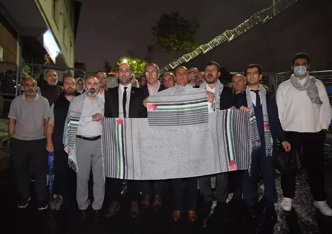 İstanbul'da Filistin İçin Protesto: ABD'ye Tepki Gösterildi