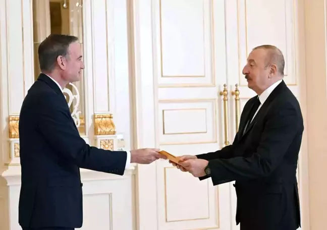 Azerbaycan Cumhurbaşkanı Aliyev, ABD'nin Michael Carpenter'ı kabul etti