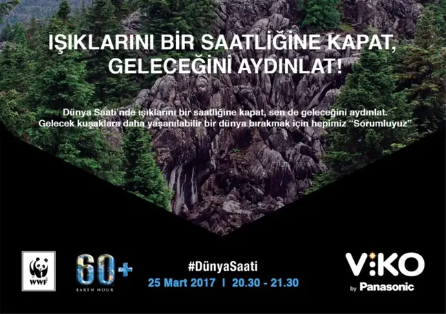 25 Mart Geleceği Aydınlatmak için Işıkları Kapatıyoruz