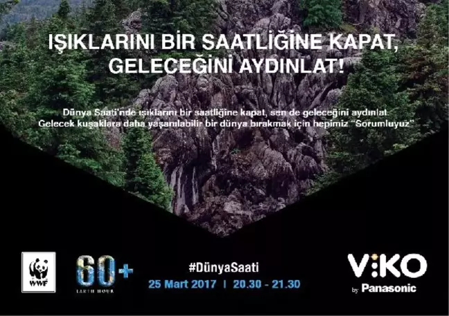 Dünya Saati Etkinliği: 25 Mart'ta Işıklarbir Saat Sönecek
