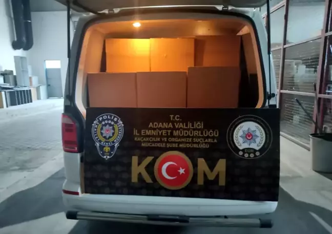 Adana'da kaçakçılık operasyonu