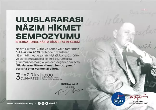 Uluslararası Nazım Hikmet Sempozyumu 3 Haziran'da başlıyor