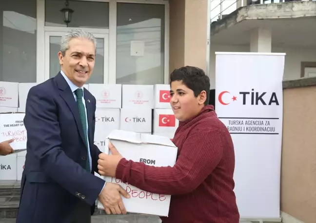 TİKA, Sırbistan'da Ramazan Programı kapsamında 1600 koli gıda dağıttı