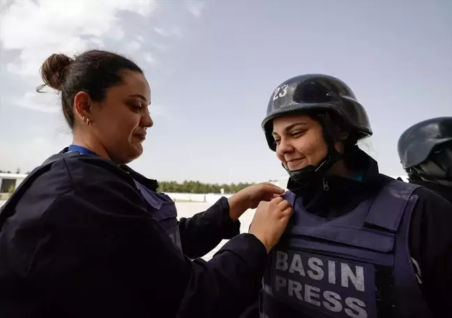 Yabancı Medya Mensupları Savaş Muhabirliği Eğitimini Değerlendirdi