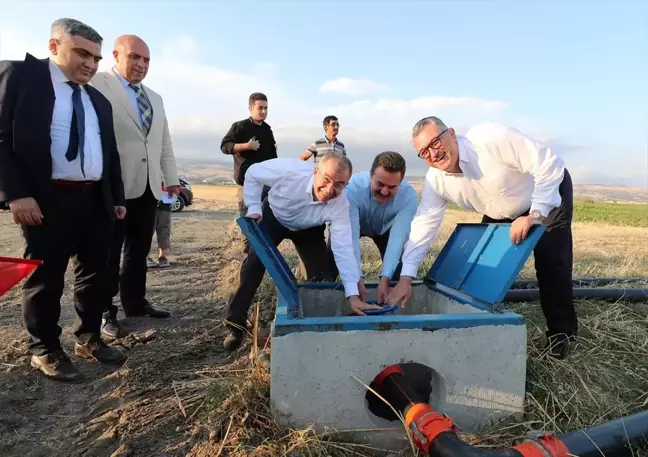 Amasya'da Basınçlı Sulama Tesisleri Hizmete Açıldı