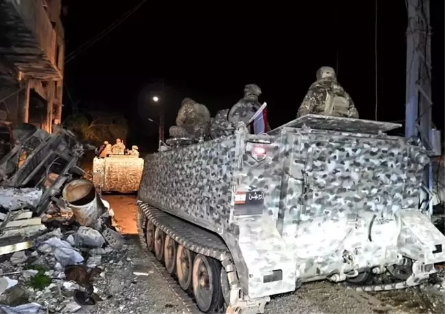 Lübnan Ordusu, İsrail'in Çekilmesinin Ardından Güneyde Konuşlandı