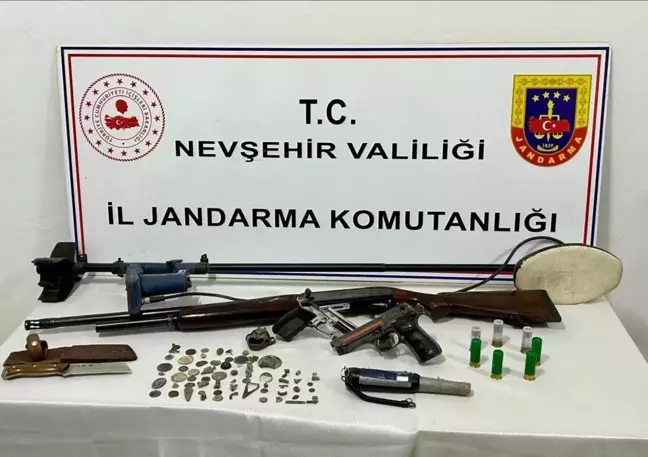 Nevşehir'de Tarihi Eşya Operasyonu