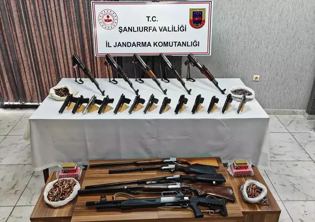 Şanlıurfa'da Silah Kaçakçılığı Operasyonunda 16 Gözaltı