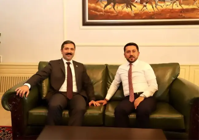 AK Parti milletvekili Sırakaya, Nevşehir Belediyesini ziyaret etti