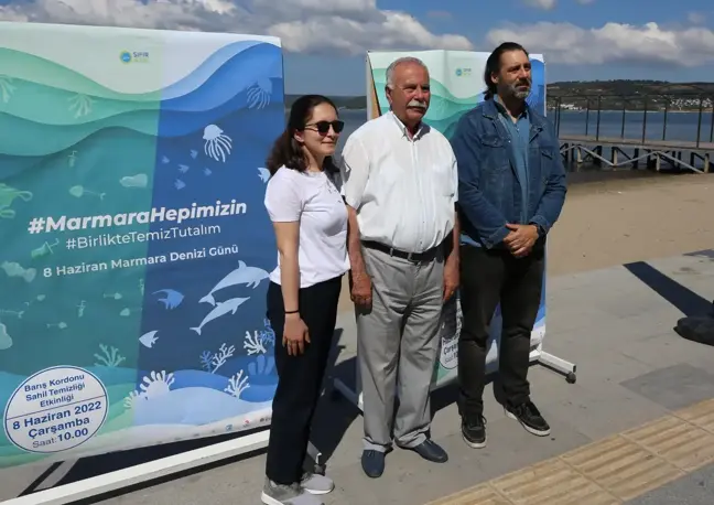 ÇANAKKALE - Güney Marmara sahillerinde kıyı temizliği yapıldı