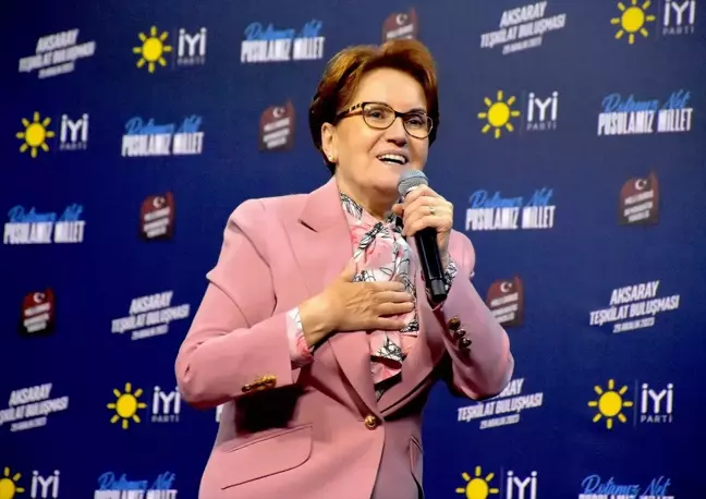 Meral Akşener: İYİ Parti Türkiye'yi bölmeye kalkışanlara karşı durmak için kuruldu