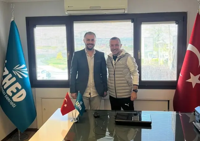 Bucaspor 1928 Teknik Direktörü İZHED'i ziyaret etti