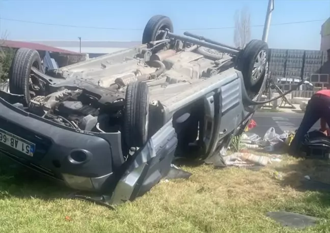 Konya'da Otomobil Devrildi: 1 Ölü, 2 Yaralı