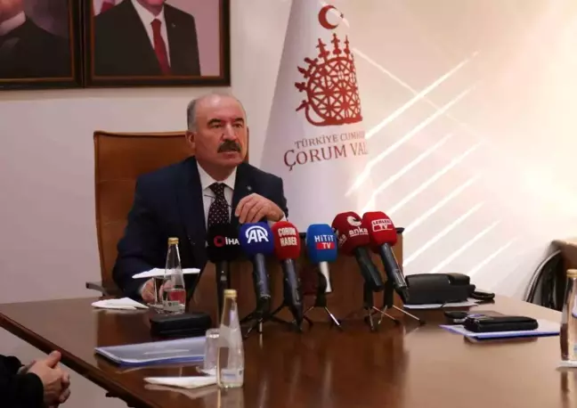 Çorum Valisi Ali Çalgan: