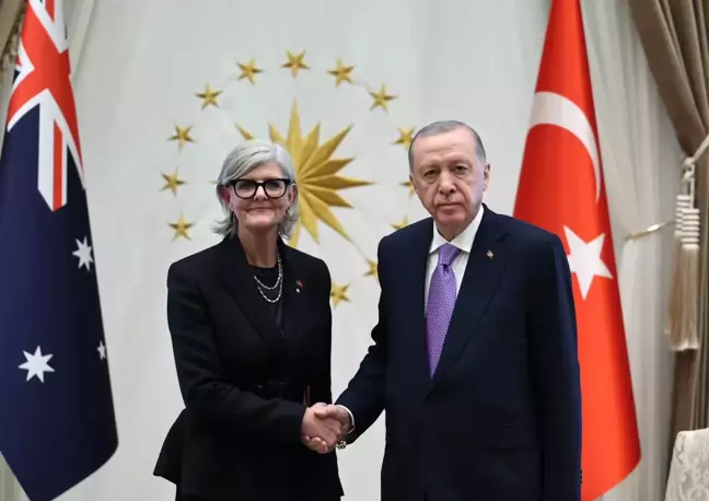 Cumhurbaşkanı Erdoğan, Avustralya Genel Valisi Sam Mostyn ile görüştü