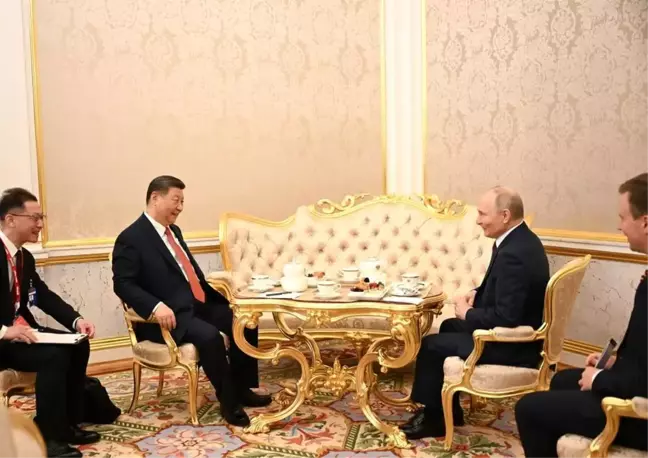 Xi ve Putin, Çin-Rusya İlişkileri ve Küresel Güvenlik Üzerine Görüşmelerde Bulundu