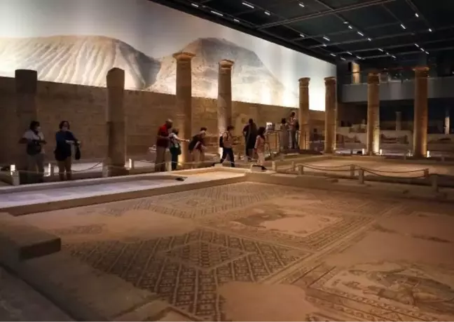 ZEUGMA MOZAİK MÜZESİ'NE 9 AYDA 125 BİN ZİYARETÇİ