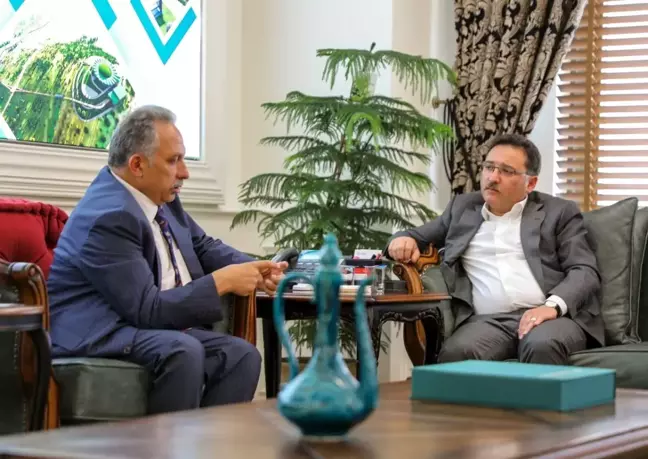 Vali Çiçek'ten Talas'ta kaymakamlık ve belediyeye ziyaret