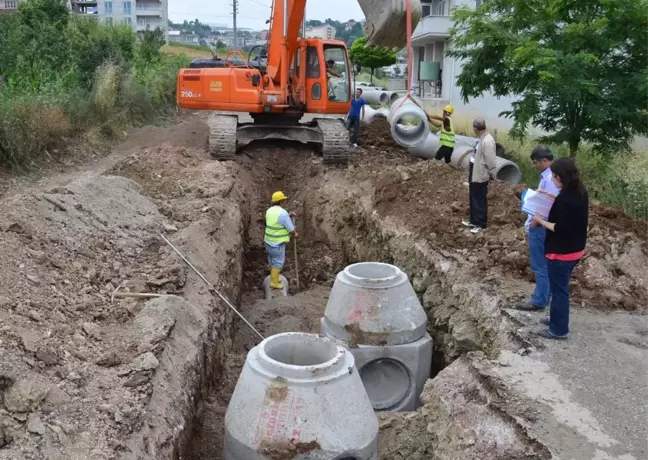 Samsun'da 4 İlçeye 25 Kilometrelik Alt Yapı Yatırımı