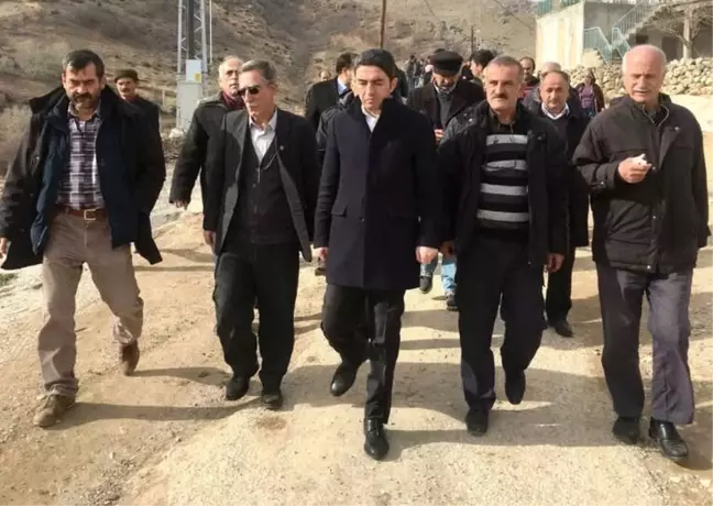 CHP'den Maden Ocağına Tepki Gösteren Köylülere Destek