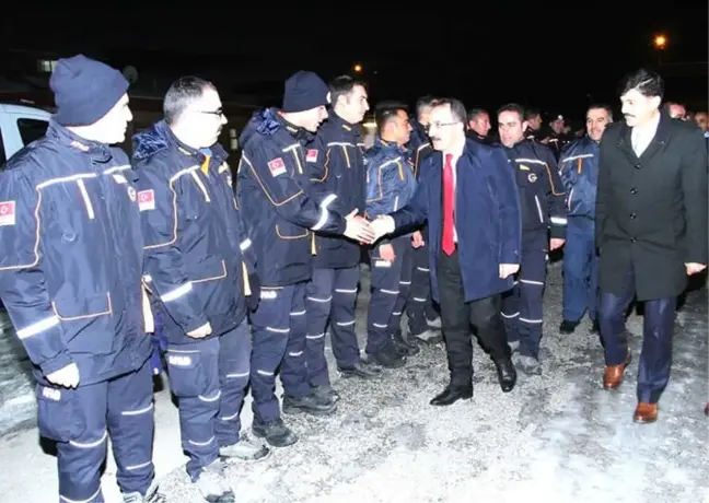 İçişleri Bakan Yardımcısı İsmail Çataklı'dan Afad Erzurum'a Ziyaret