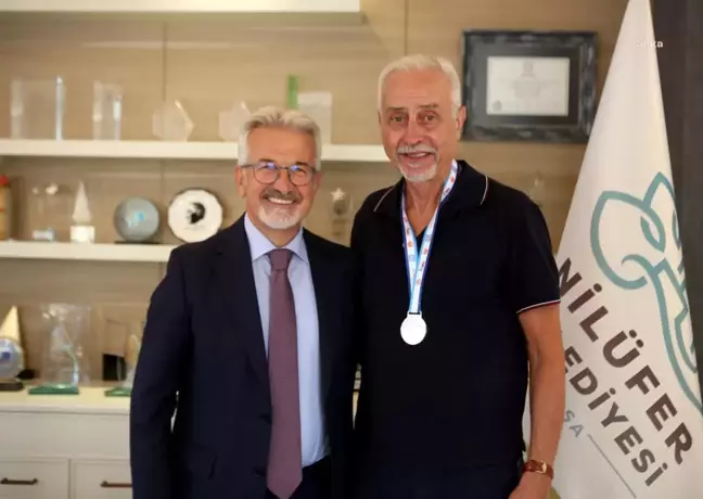 Bursa haber! Nilüfer Belediyespor'nun Veteran Atleti Murat Kaçar