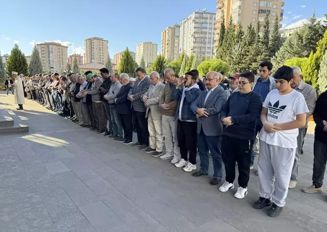 Kahramanmaraş'ta Yahya Sinvar için Gıyabi Cenaze Namazı Kılındı