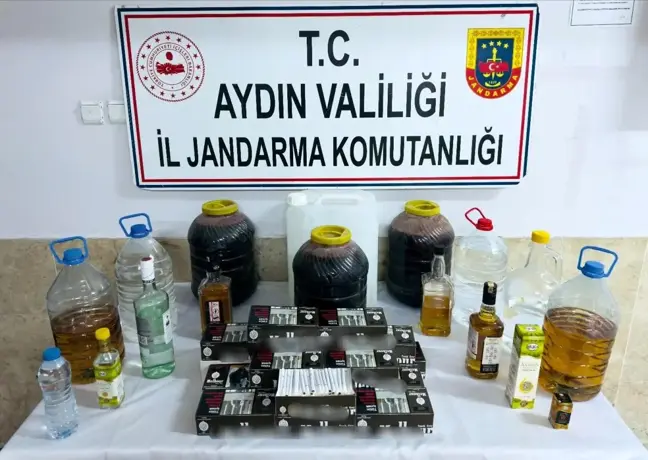 Nazilli'de Kaçak Alkol Üreten Şüpheli Yakalandı