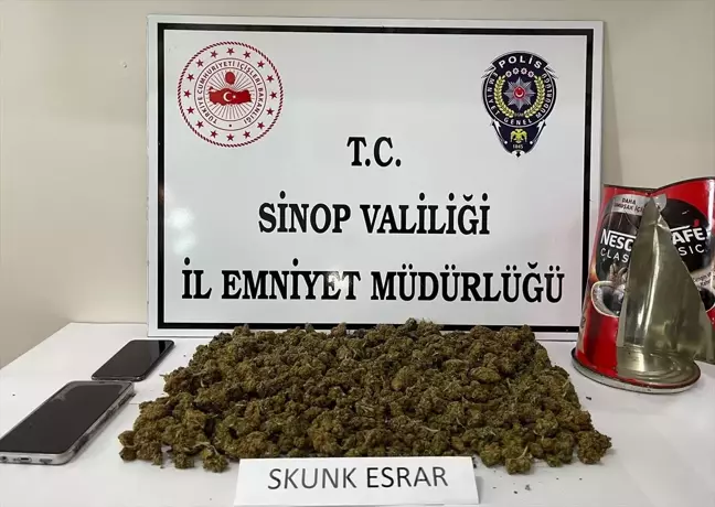 Sinop'ta Uyuşturucu Operasyonu: Bir Şüpheli Tutuklandı