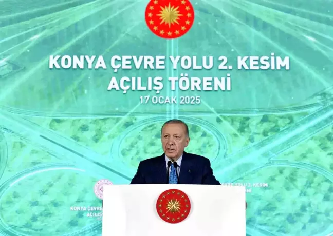 Cumhurbaşkanı Erdoğan, Konya Çevre Yolu 2. Etabı'nın Açılışını Yaptı