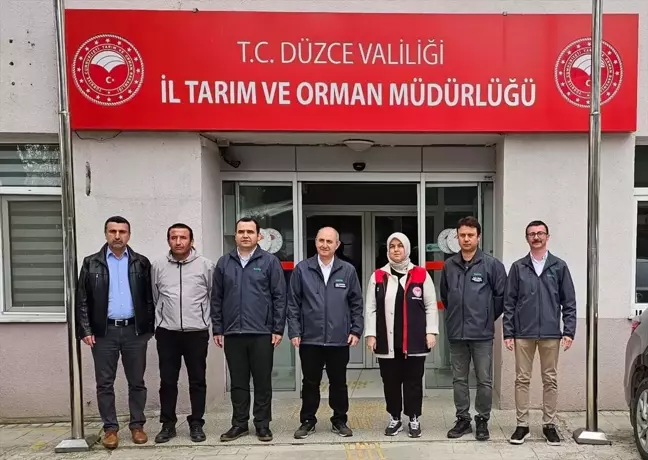 TARSİM Heyeti, Düzce ve Sakarya'da Zirai Don Hasarını İnceledi