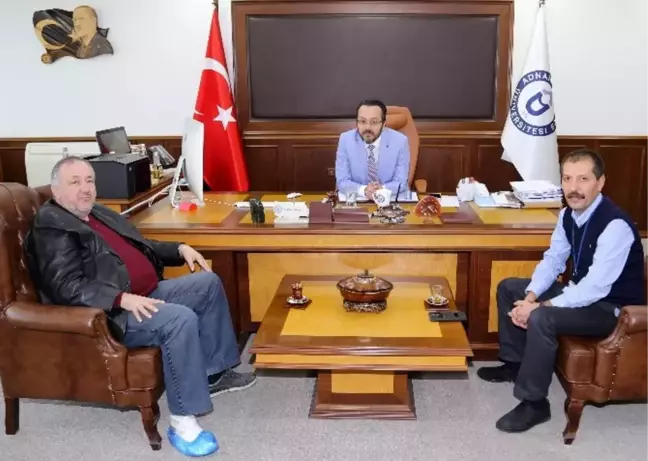 Diyabet Tedavisi Gören Hastadan Rektör Bircan'a Ziyaret
